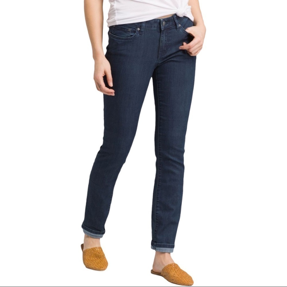 prAna Kayla Slim Fit Organic Cotton Jean